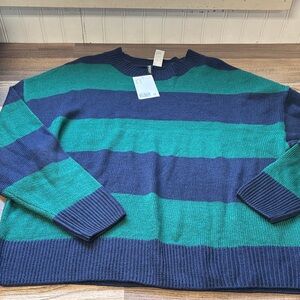 NWT Divided sweater